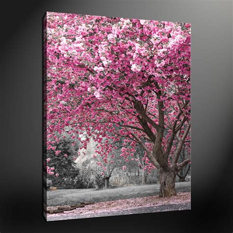 pink and grey wall art